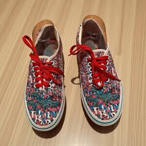 Vans X Where's Waldo Sneakers Shoes Mens 7 Womens 8.5 Skateboard Limited Edition